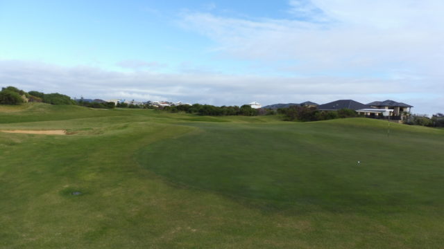 The 12th green at Secret Harbour Golf Links