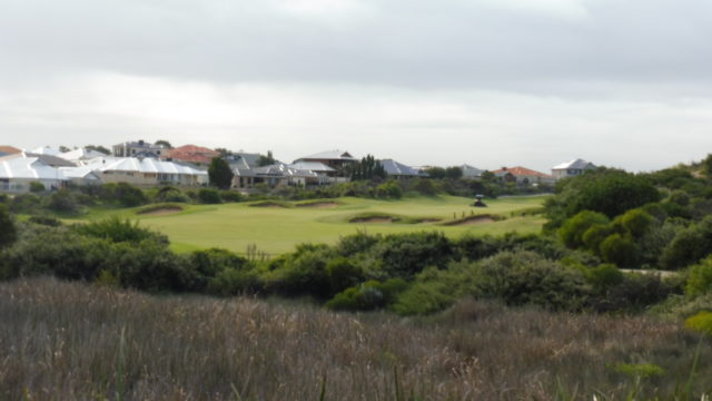 The 13th tee at Secret Harbour Golf Links