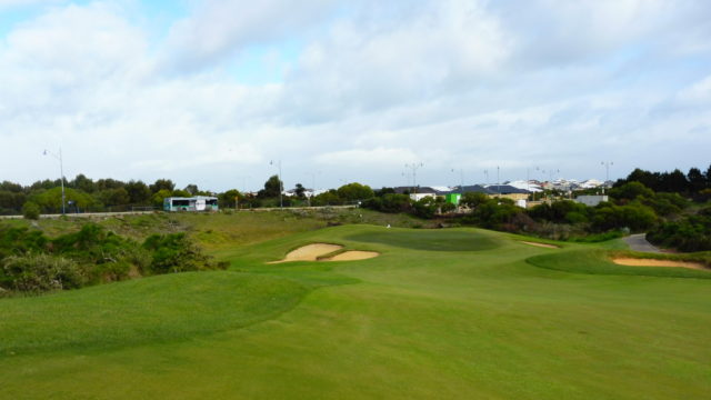 The 14th fairway at Secret Harbour Golf Links