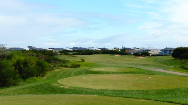 The 15th tee at Secret Harbour Golf Links