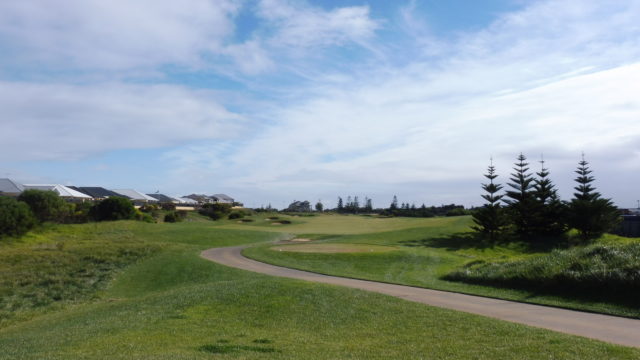 The 16th tee at Secret Harbour Golf Links