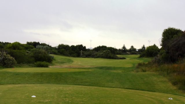 The 6th tee at Secret Harbour Golf Links