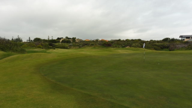 The 7th green at Secret Harbour Golf Links