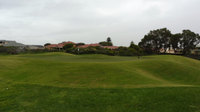 The 7th green at Secret Harbour Golf Links