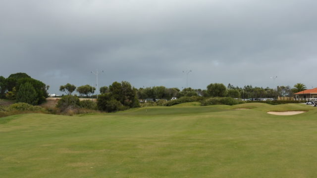 The 9th fairway at Secret Harbour Golf Links