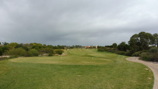 The 9th tee at Secret Harbour Golf Links