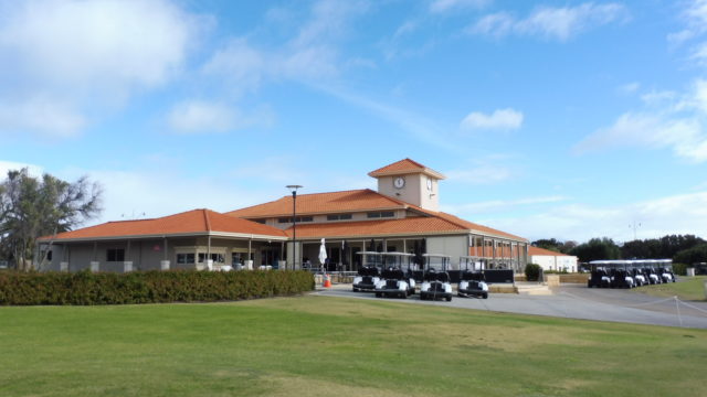 Clubhouse at Secret Harbour Golf Links