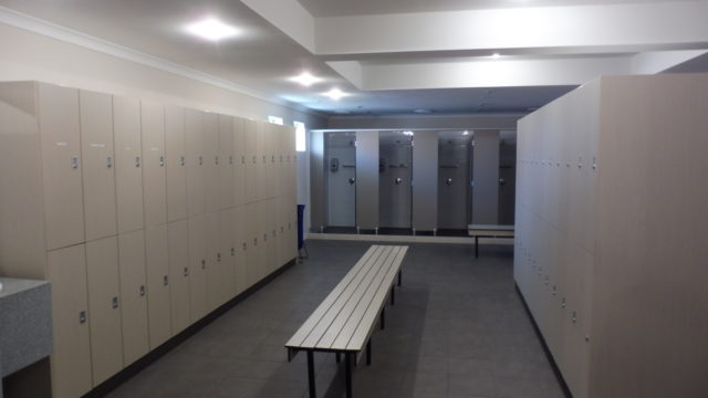 Locker Room at Secret Harbour Golf Links