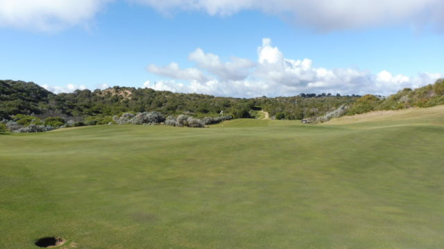 The 11th green at The Cut Golf Club