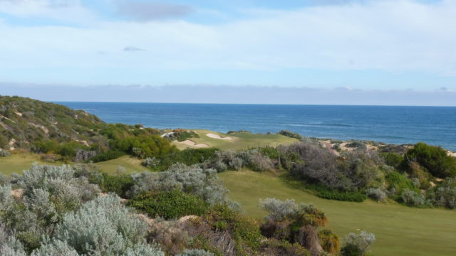 The 12th hole at The Cut Golf Club