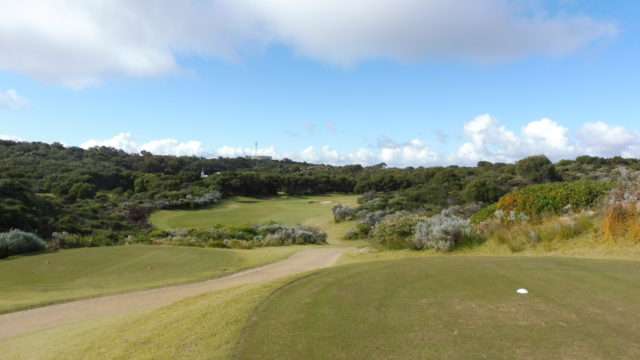 The 14th tee at The Cut Golf Club