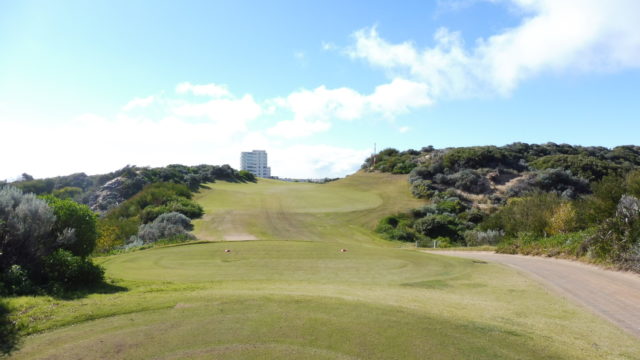 The 18th tee at The Cut Golf Club