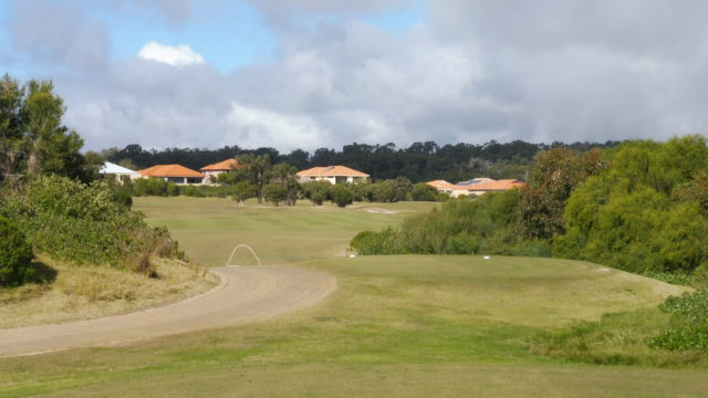 The 7th tee at The Cut Golf Club