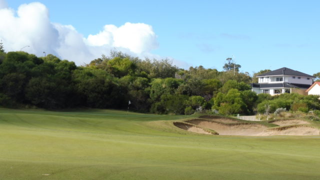 The 8th green at The Cut Golf Club