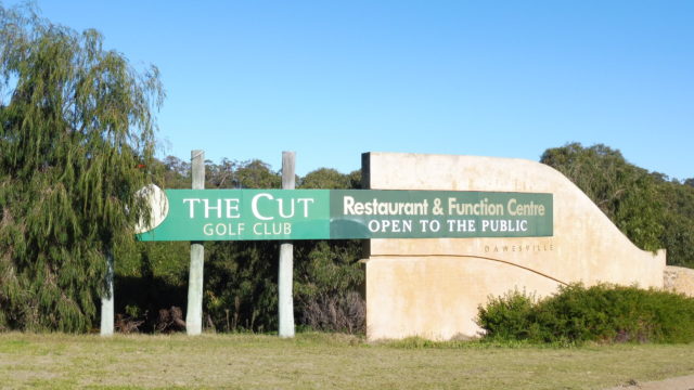 Entrance to The Cut Golf Club