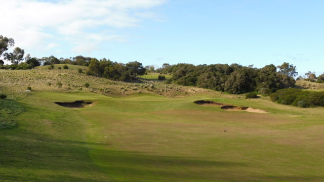 7th green at Moonah Links Legends course