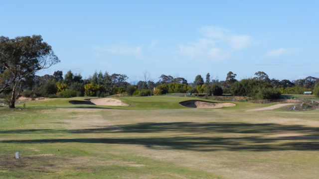 The 14th fairway at Horsham Golf Club