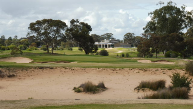 The 15th tee at Horsham Golf Club