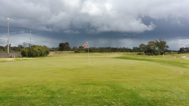 The 16th green at Horsham Golf Club