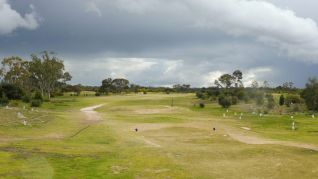 The 17th hole at Horsham Golf Club