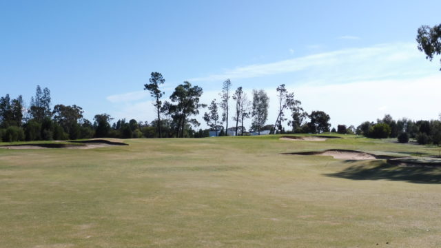 The 1st fairway at Horsham Golf Club