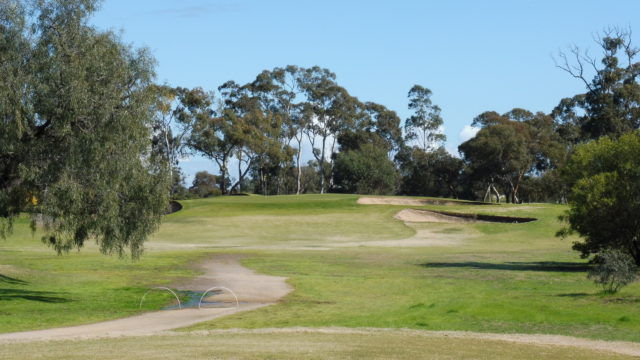 The 2nd tee at Horsham Golf Club