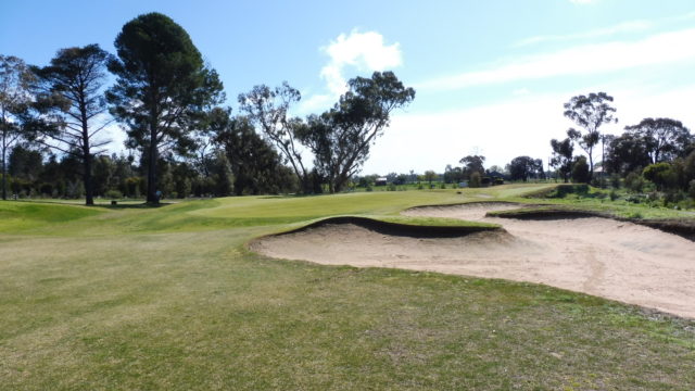 The 3rd green at Horsham Golf Club