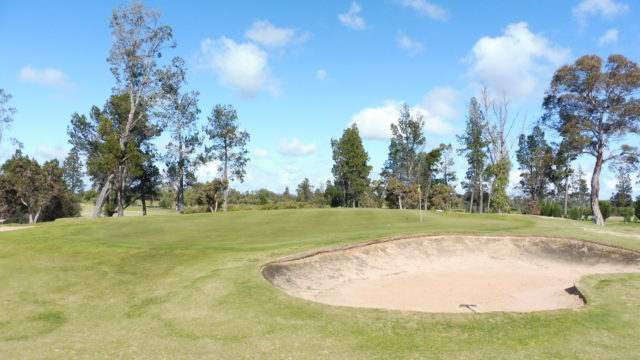 The 4th green at Horsham Golf Club