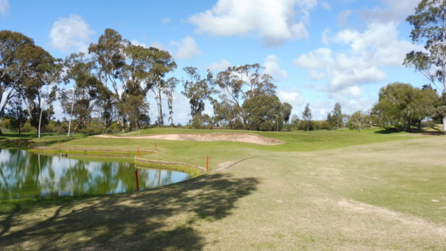 The 5th green at Horsham Golf Club