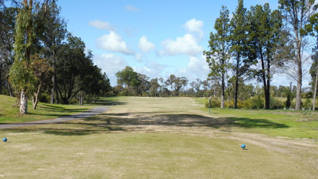 The 5th tee at Horsham Golf Club