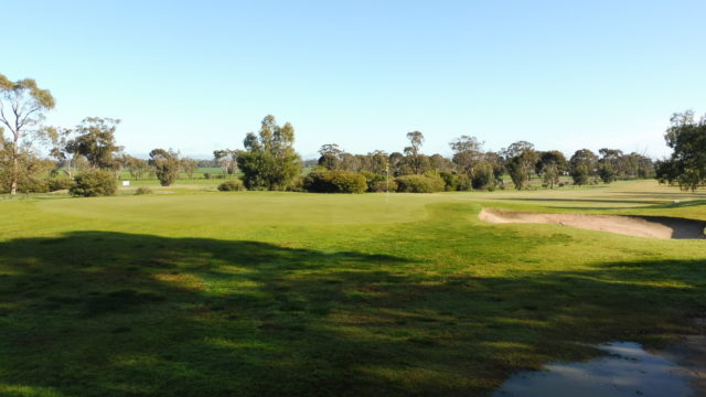 The 7th green at Horsham Golf Club