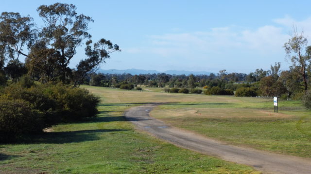 The 8th tee at Horsham Golf Club