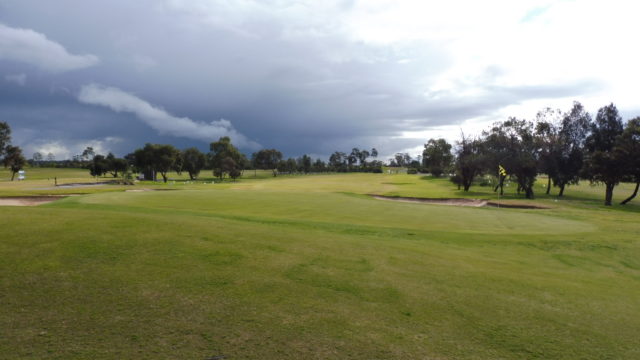 The 9th green at Horsham Golf Club