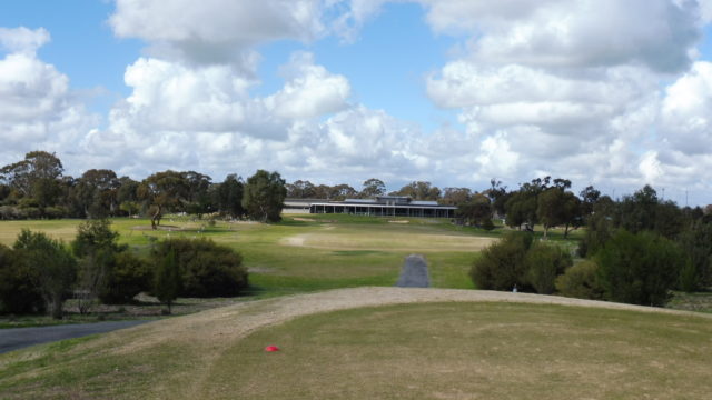 The 9th tee at Horsham Golf Club