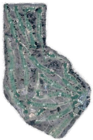 Map of Horsham Golf Club