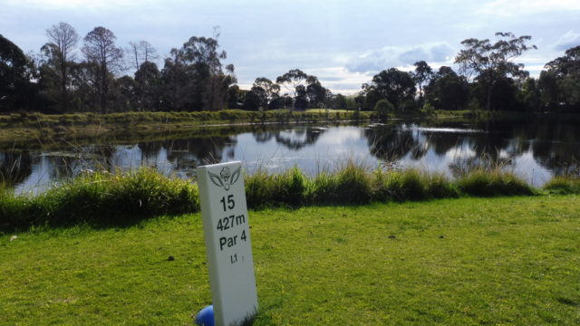 Tee Marker at Metropolitan Golf Club