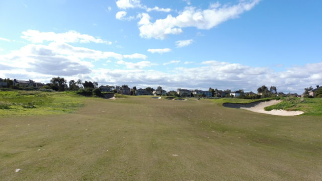 The 4th fairway at Sanctuary Lakes Golf Club