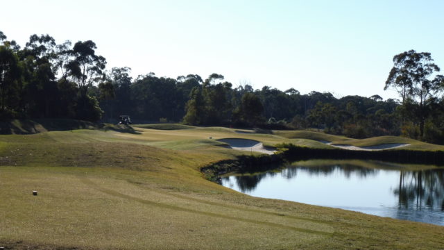 The 12th tee at Terrey Hills Golf & Country Club