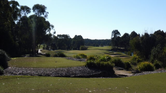The 15th tee at Terrey Hills Golf & Country Club