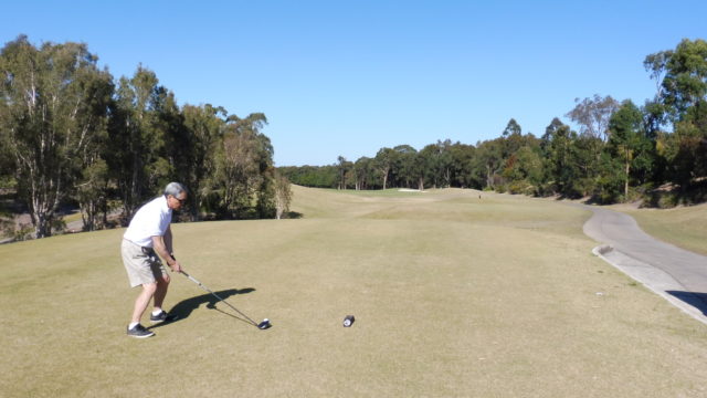 The 1st tee at Terrey Hills Golf & Country Club