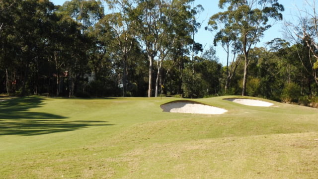 The 2nd fairway at Terrey Hills Golf & Country Club