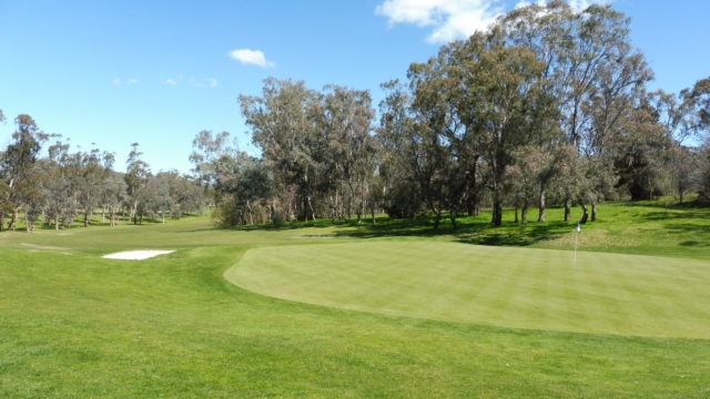 The 11th green at Federal Golf Club