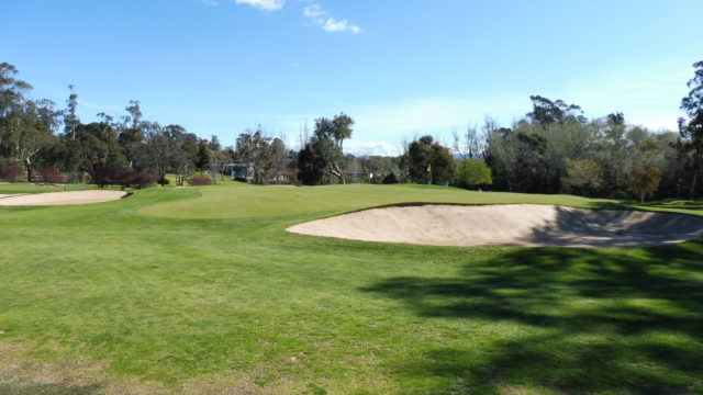 The 17th green at Federal Golf Club