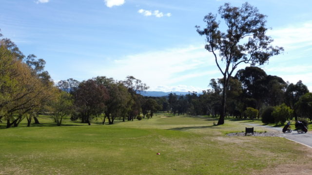 The 1st tee at Federal Golf Club