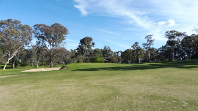 The 2nd fairway at Federal Golf Club