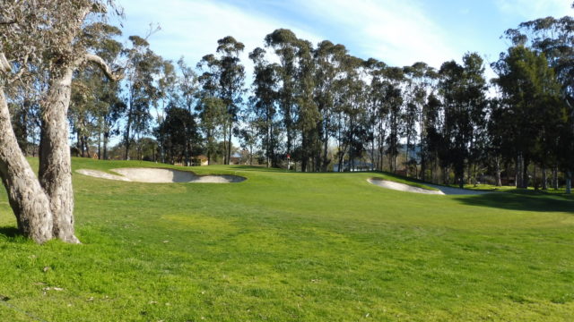 The 3rd green at Federal Golf Club