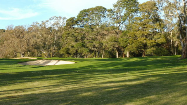 The 9th green at Federal Golf Club