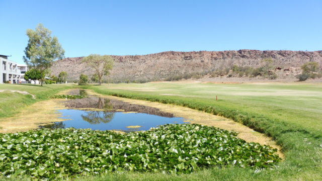 The 10th Fairway at Alice Springs Golf Club