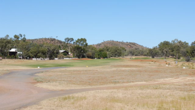 The 11th Tee at Alice Springs Golf Club