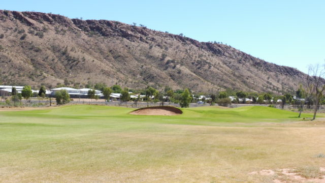 The 14th Green at Alice Springs Golf Club